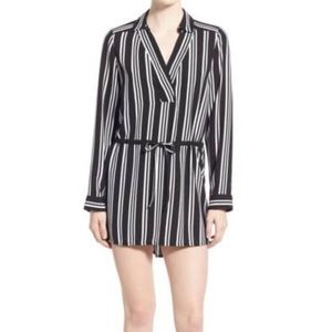 NORDSTROM black & white striped dress